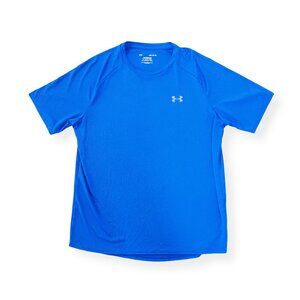 Under Armour UA The Tech Tee Performance Shirt Men's L Blue Short Sleeve